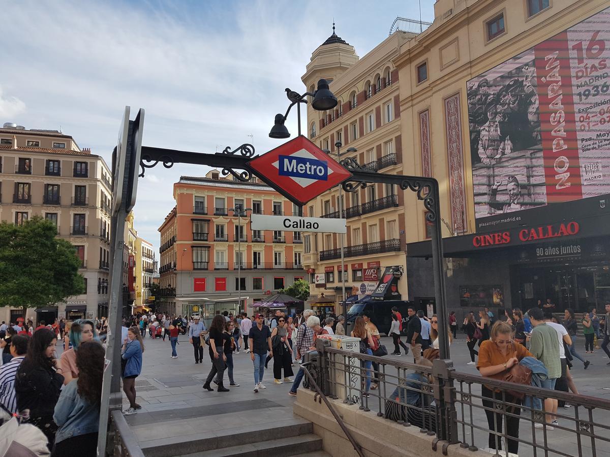 Callao Apartment Madrid Buitenkant foto